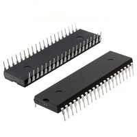 AT89S52-24PU.микроконтроллер Microchip. 8-бит. серия 89S. 24 МГц. 8 Кб флэш-память. 256   Байт ОЗУ. корпус DIP-40