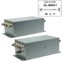 DL-80EA1. Трехфазный сетевой фильтр 3х80А 250В