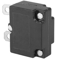 Автоматический выключатель RUICHI L-MZ. 31.4х25.7х14.3 мм. 20 A. постоянный и переменный ток. корпус черный. кнопка красная