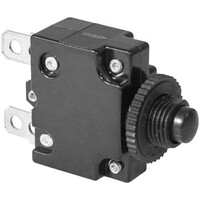 Автоматический выключатель RUICHI L-MZ. 43.8х29х14.3 мм. 30 А. постоянный и переменный ток. корпус черный. кнопка черная