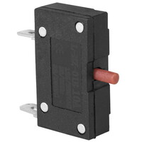 Автоматический выключатель RUICHI L-MZ-01E. 31.4х25.7х14.3 мм. 10 A. постоянный и переменный ток. корпус черный. кнопка красная