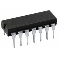 PIC16F676-I/P. микроконтроллер Microchip 8-бит. PIC. 20 МГц. 12 I/O. корпус PDIP-14