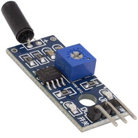 Цифровой пороговый датчик наклона и вибрации RUICHI SW-520D для Arduino. 12 В. 0.02 А. 32 мм