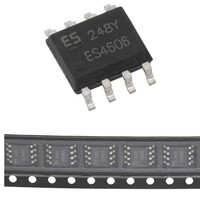 AO4606 Elecsuper полевой транзистор (MOSFET) N+P. 30 В / -30 В. 7.5 А / -4.6 А. 22 мОм. 5.2 нКл.  SOP-8