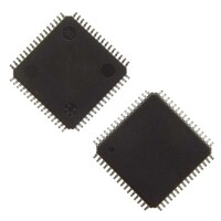 MSP430F2418TPM. 16-ти битный микроконтроллер Texas Instruments. 116kB Flash. 8kB RAM. 48  GPIO. 12 бит АЦП. 2x(USI/LIN/IrDA/SPI/I2C). 2xЦАП 12-бит. компаратор. DMA. аппаратный  умножитель. супервизор питания. термодатчик. BrownOut. корпус LQFP-64