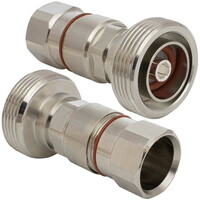 Высокочастотный разъем 7/16 DIN (розетка) RUICHI 25-J012V. 4 ГГц. 50 Ом. IP68. -40...+85 °C. монтаж на кабель. тип кабеля РК 50-12-33. корпус/контакт латунь