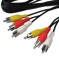 Аудио-видео шнур RUICHI 3RCA-3RCA. 1.5 м 3 RCA - 3 RCA B 1.5m