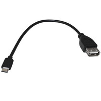 Компьютерный шнур RUICHI USB 2.0 A(f)-micro USB B(m) B 0.2 м USB2.0 A(f)-micro USB B(m) B 0.2m