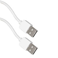 Компьютерный шнур RUICHI USB 2.0 A(m)-USB A(m). 1.8 м. белый USB2.0 A(m)-USB A(m) W 1.8m