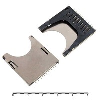 Держатель SIM RUICHI SD-03 push fix. 3 контакта SD-03 push fix