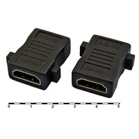 Разъём HDMI/DVI RUICHI HDMI F/F (HAP-015). чёрный HDMI F/F (HAP-015)