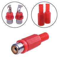 Разъём RCA SZC RP-406. красный RP-406 red