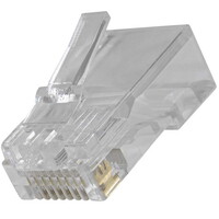 Разъём RJ RUICHI RJ45 (TP-8P8C) UTP. 1 гнездо RJ45 (TP-8P8C) UTP