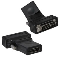 Разъём RUICHI DVI-D(m)-HDMI(f). поворотный DVI-D (m)-HDMI (f) turn