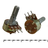 Потенциометр RUICHI S16KN1-B 50K L20KC. угол поворота 300 S16KN1-B 50K L20KC