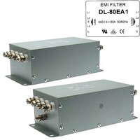 DL-80EA1. Трехфазный сетевой фильтр 3х80А 250В DL-80EA1