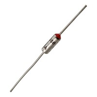 Термопредохранитель RUICHI. 121 °C. 10 A. аксиальный корпус Termo fuse 121*C 10A axial