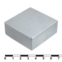 Магнит RUICHI B 50x50x20 мм. класс N35. квадратный B 50x50x20 N35