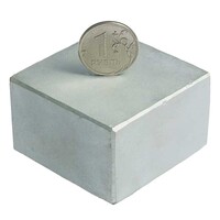 Магнит RUICHI B 50x50x30 мм. класс N35. квадратный B 50x50x30 N35