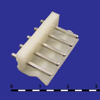 Разъём питания низковольтный RUICHI MPW-05 шаг 5.08 мм. 5 контактов MPW-05 pitch 5.08 mm