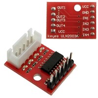 Электронный модуль двигателя 28BYJ-48 RUICHI Red 5 Line Phase Stepper Motor