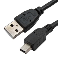 Компьютерный шнур RUICHI. Mini USB-USB-A(m). 1.8 м