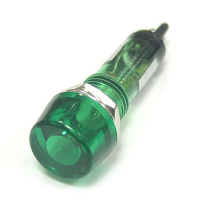 Лампочка неоновая в корпусе RUICHI N-804-G. 220 В. зелёная