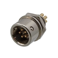 Разъем быстроразъемный RUICHI XS9-5(Zn) panel plug. 5-ти контактый