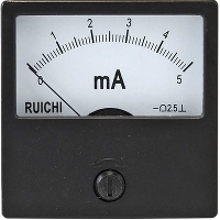 Амперметр RUICHI М42301 5мA (Аналог). щитовой