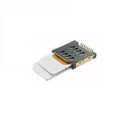 Двойной держатель mini SD карты RUICHI 8 pin. 3.3 H