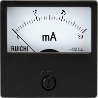 Амперметр постоянного тока аналоговый RUICHI М42301. 30 мА