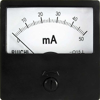 Амперметр постоянного тока аналоговый RUICHI М42301. 50 мА