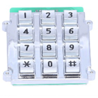 Клавиатура цифровая антивандальная RUICHI RPZ01-12-RM. pin